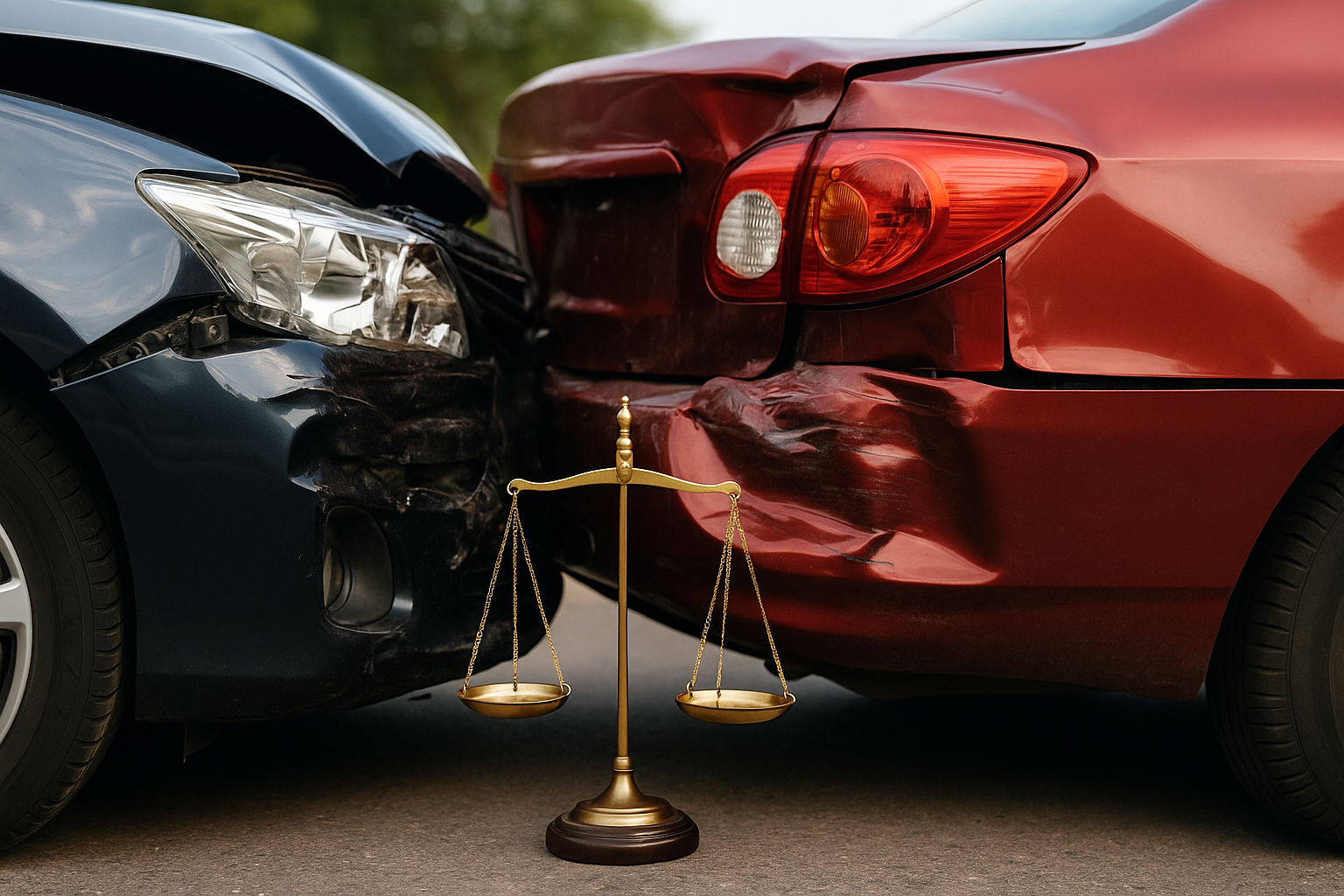 How Comparative Negligence Affects Injury Claims in Side-Impact and Rear-End Collisions in California
