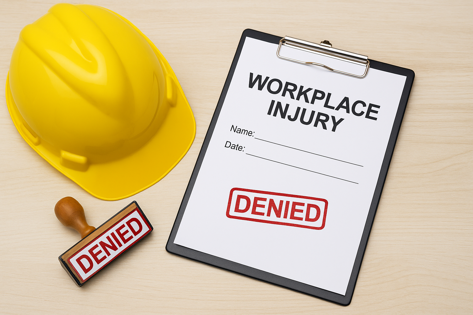 Employer refuses to report workplace injury
