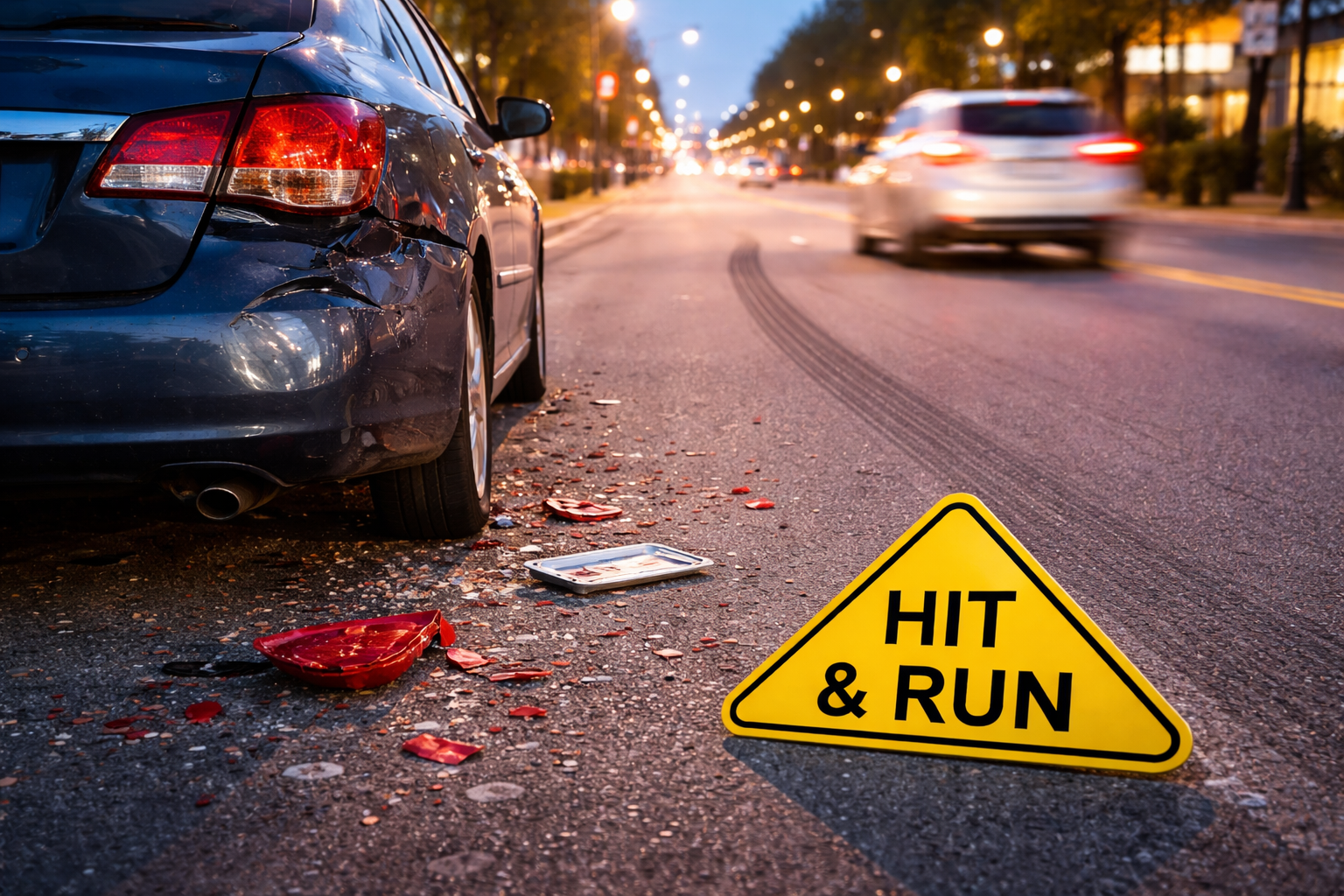 Hit and run accident