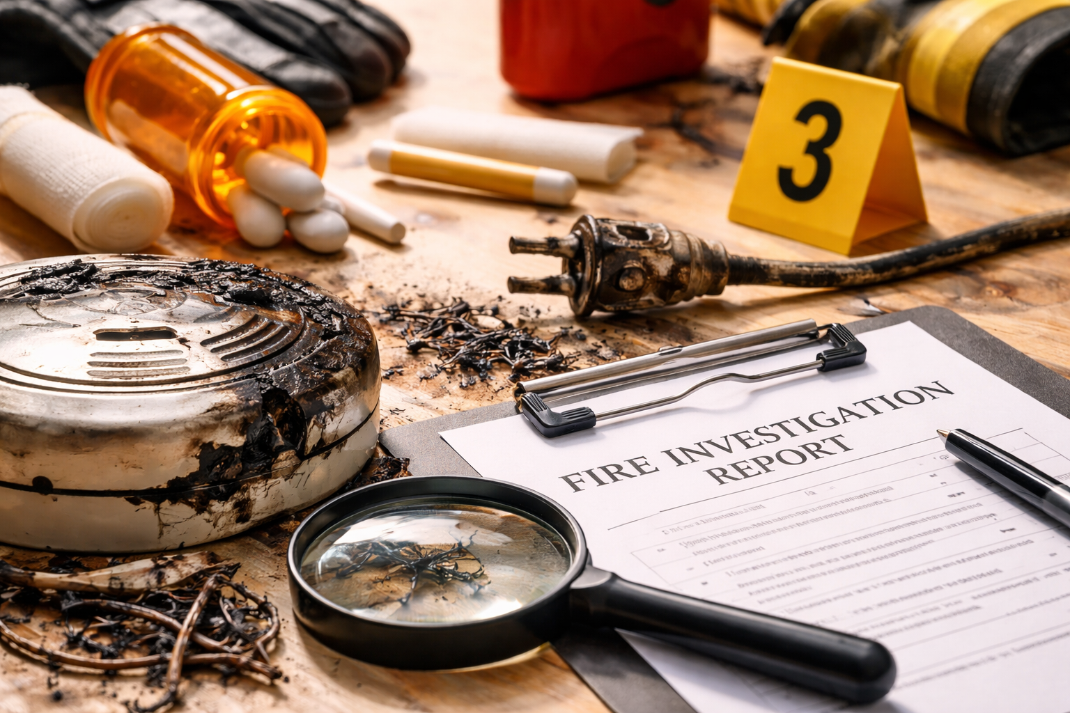 How are burn injury cases proven