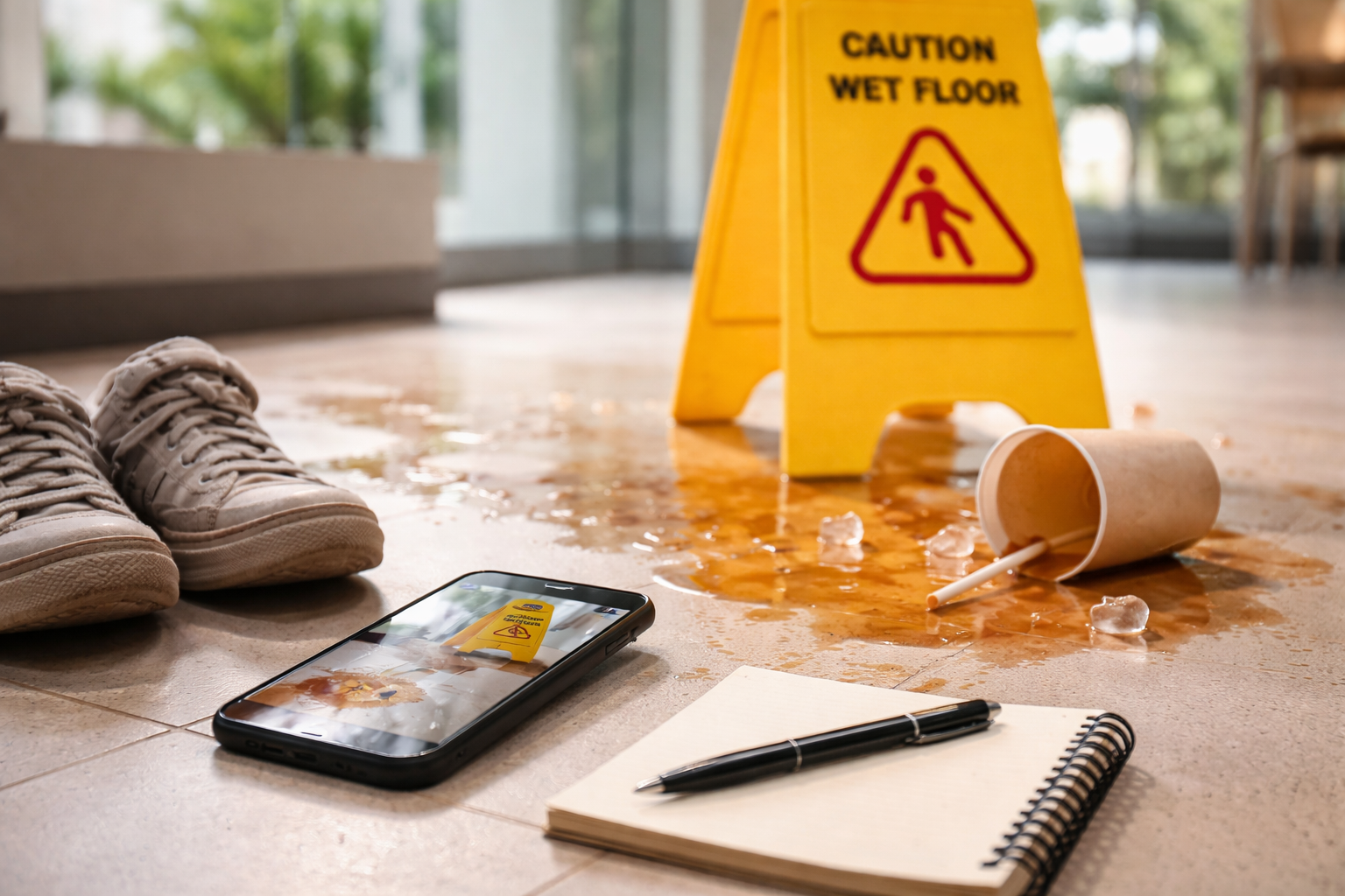 Slip and Fall Incident Evidence